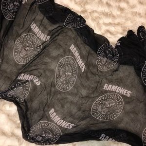 Vintage Ramones scarf